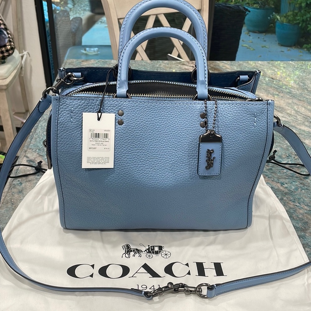 Coach 1941 Large Rogue 25 Bag NWT Slate color